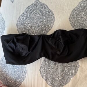 Lilyette Black Strapless Bra